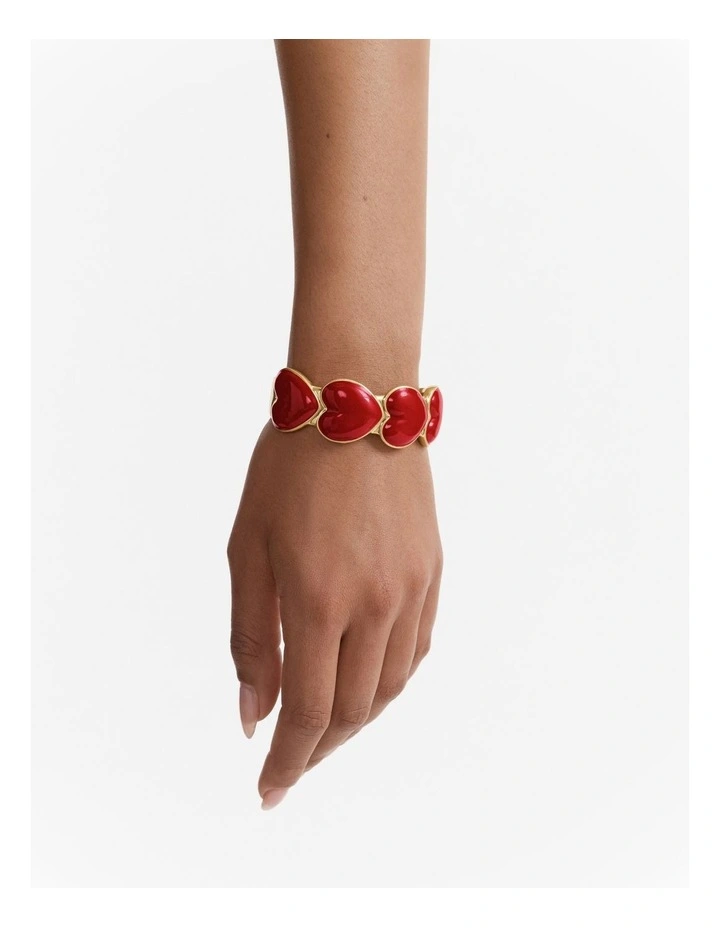 True Love Bangle in Lipstick Red image 2