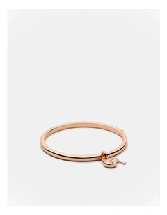 Lockette Bangle in Rose Gold