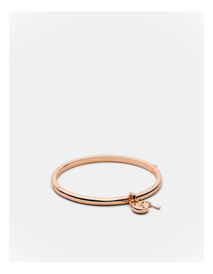 Lockette Bangle in Rose Gold image 1