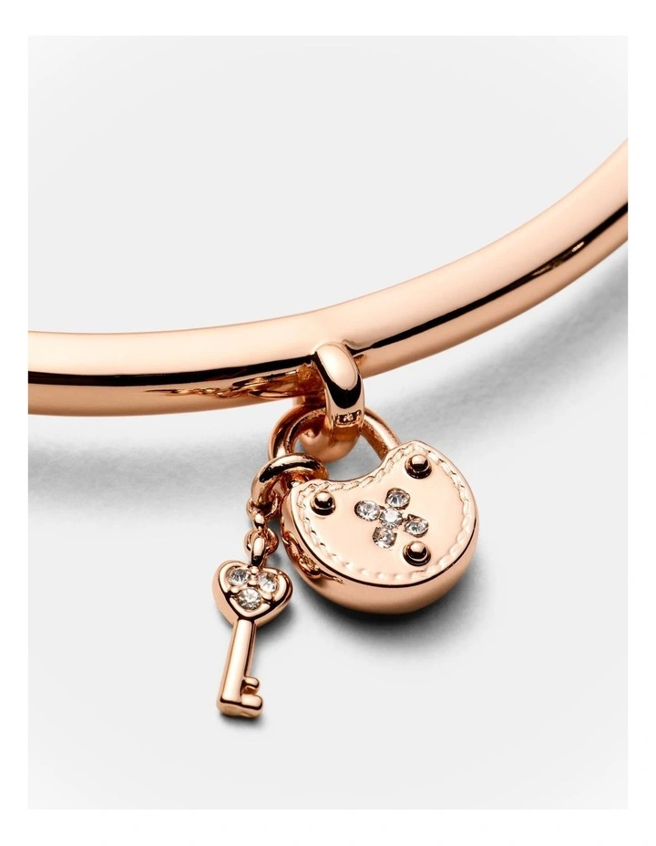 Lockette Bangle in Rose Gold image 3