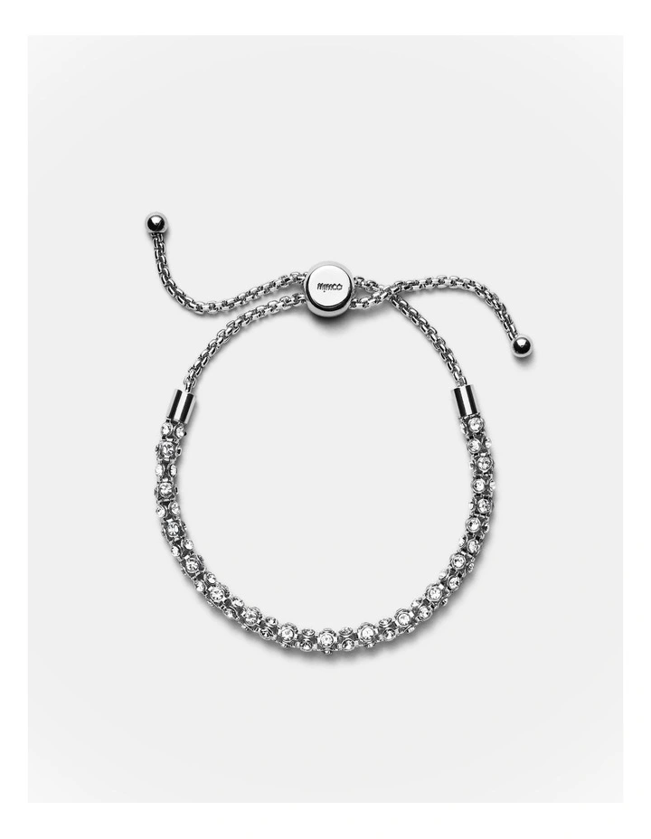 Dazzle Toggle Bracelet in Silver image 1