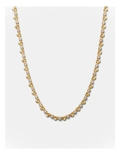 Hearted Chain Necklace in Gold