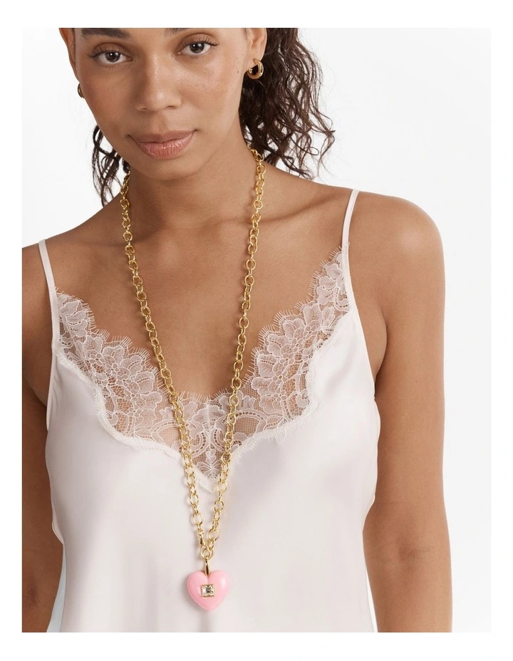 Devotion Long Necklace in Ballet image 2