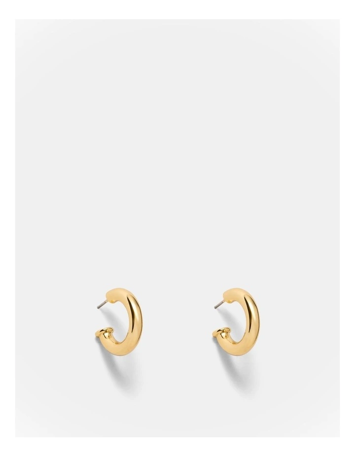 Noir Cherry Hoop Earrings in Bordeaux image 6