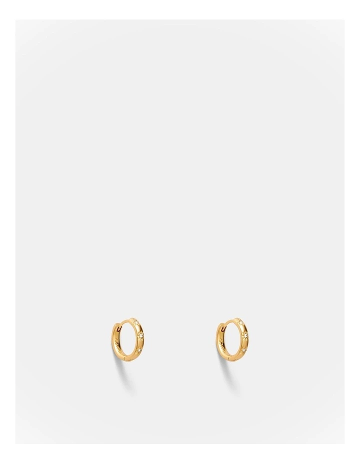 Lace Heart Hoop Earrings in Ballet image 6