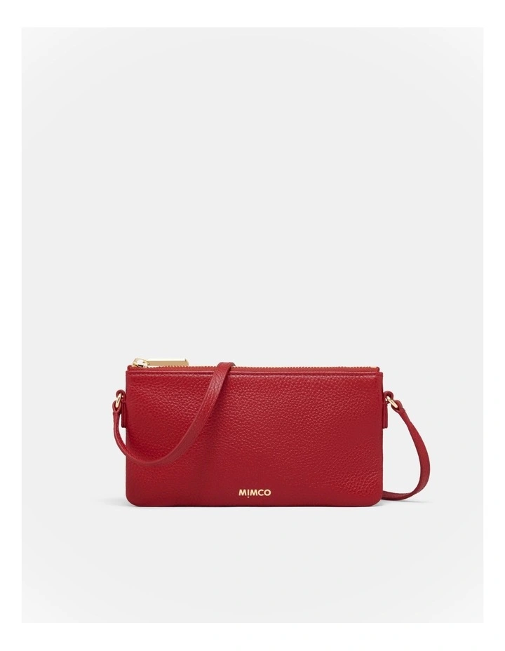 Rhiannon Pouch Crossbody Bag in Lipstick Red image 1