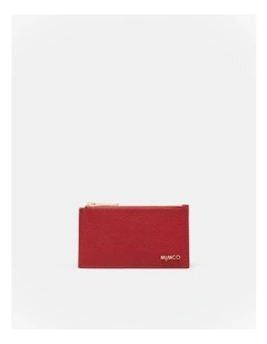 Drift Petite Wallet in Lipstick Red