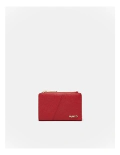 Drift Medium Wallet in Lipstick Red