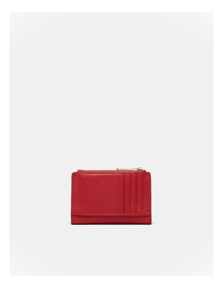 Drift Medium Wallet in Lipstick Red image 2