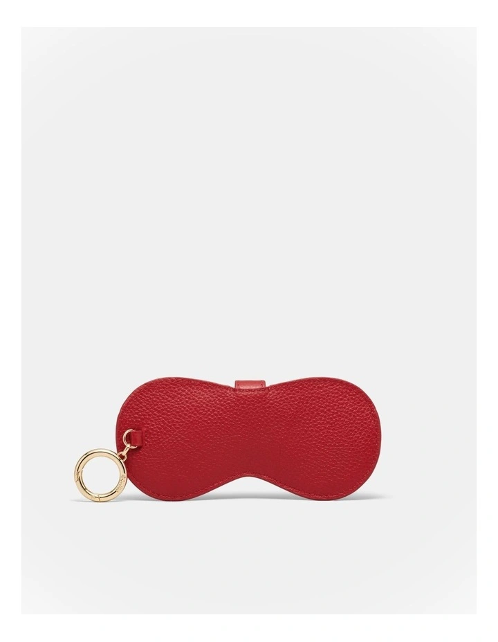 Classico Sunglasses Case in Lipstick Red image 2