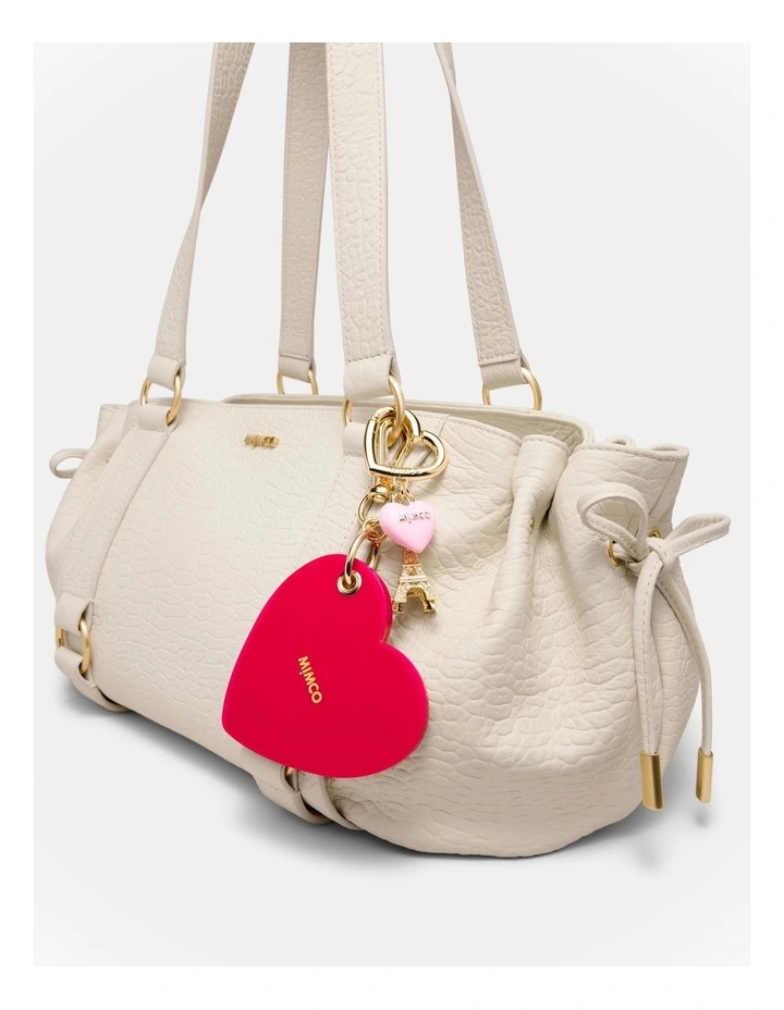 Love Paris Keyring in Petal image 2