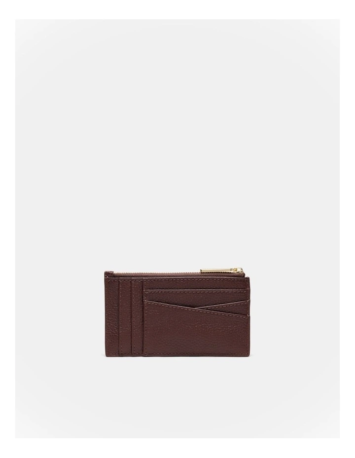 Drift Petite Wallet in Brandy image 2