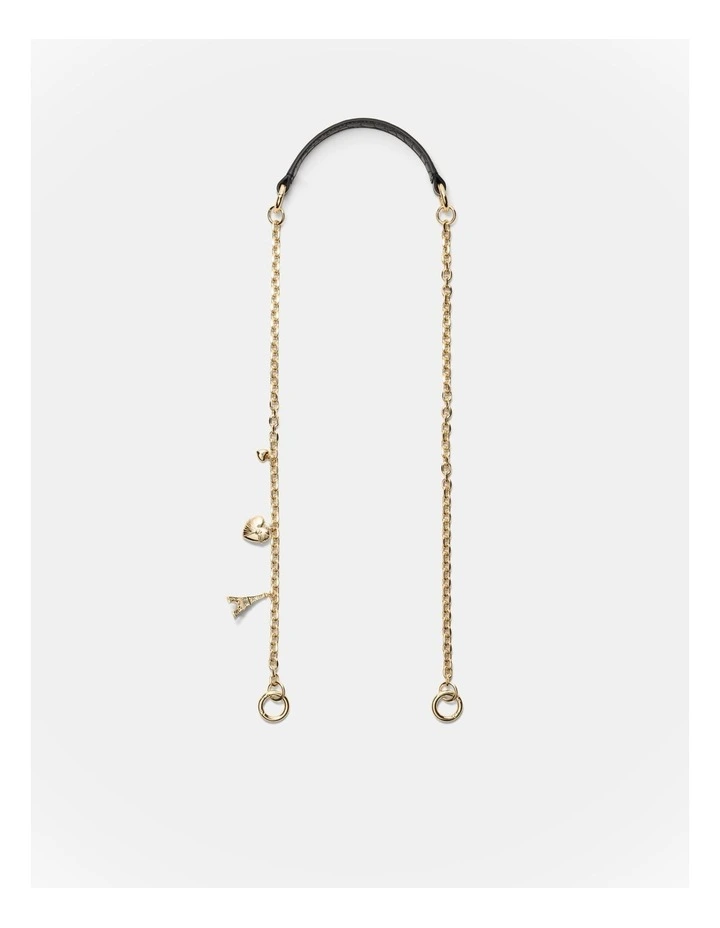 Love Paris Bag Strap in Black image 1