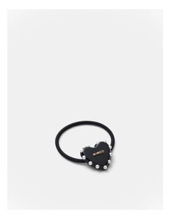 In Love Hair Tie in Black