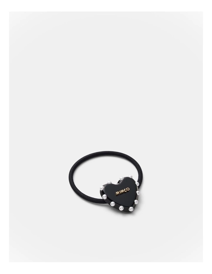 In Love Hair Tie in Black image 1