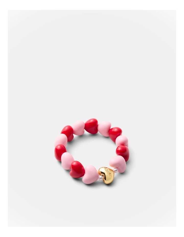 Lover Hair Tie in Lipstick Red image 1