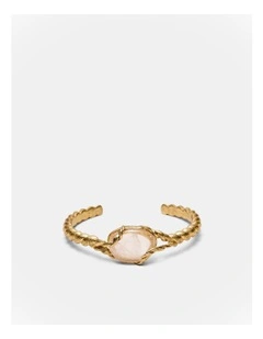 Gilded Bangle in Petal