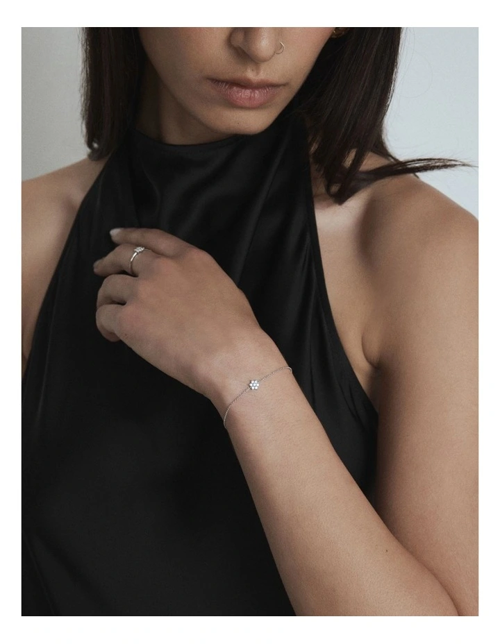 Flora Bracelet in Silver image 4