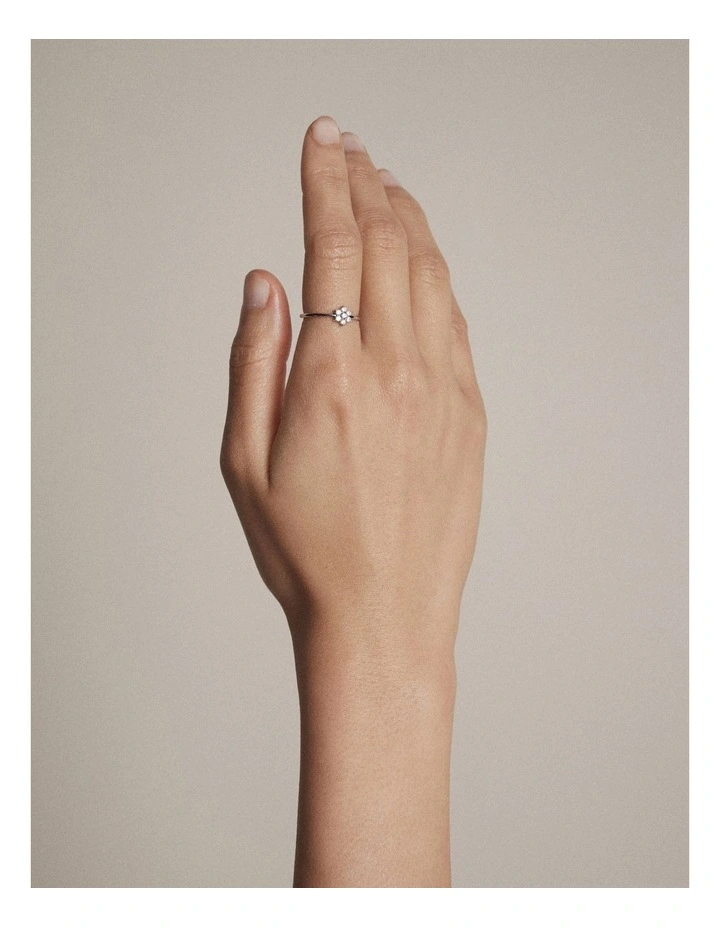 Flora Ring in Silver image 4