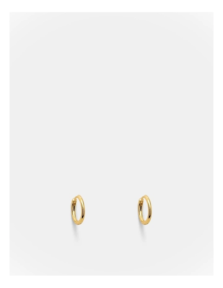 Amour Charm Hoop Earrings in Ballet image 6