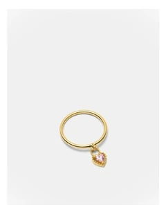 Amour Charm Ring in Ballet