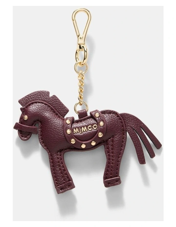 Horse Bag Charm in Chocolate image 1