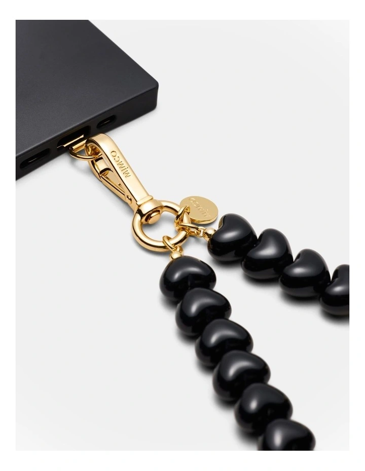 Lover Phone Wrist Strap in Black image 3
