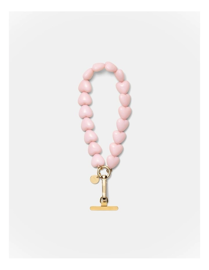Heart Phone Wrist Strap in Petal image 1