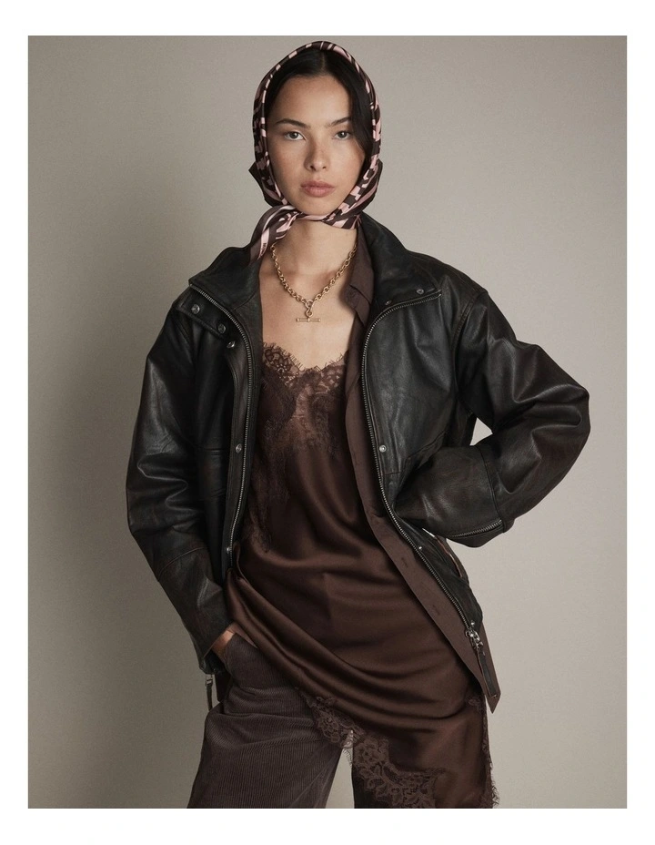 Zeleie Square Scarf in Multicolour image 2