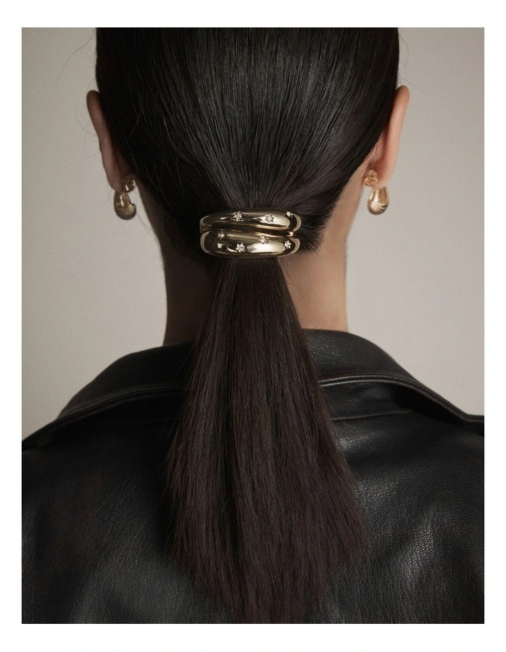 Westlyn Hair Tie in Gold image 2
