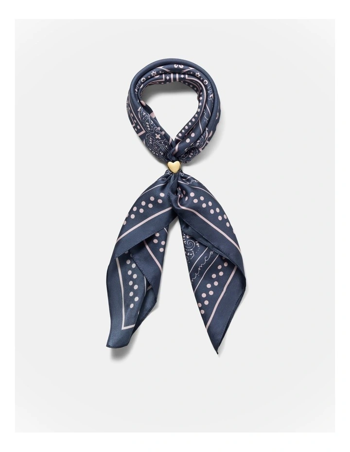 Mim Bandana Scarf in Midnight image 1