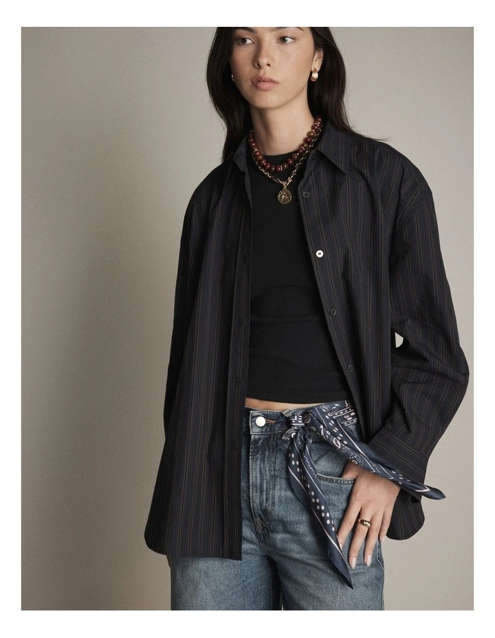 Mim Bandana Scarf in Midnight image 2