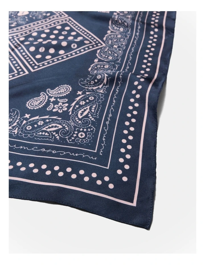 Mim Bandana Scarf in Midnight image 3