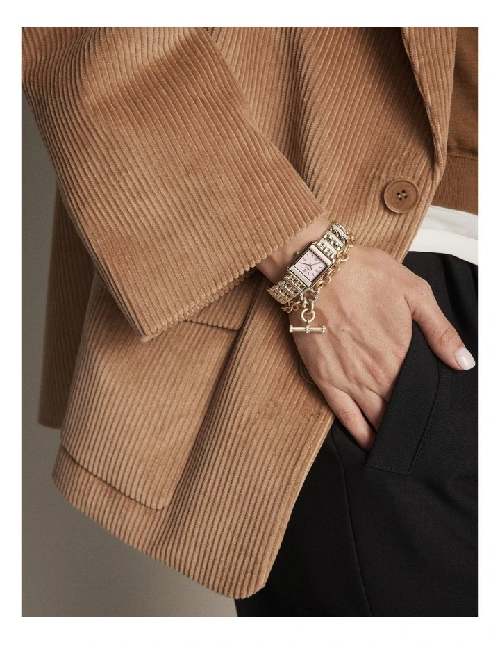 Vintage Era Watch in Pink image 2