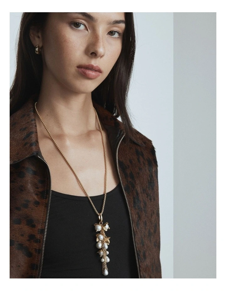 Florin Duo Necklace in Gold image 2