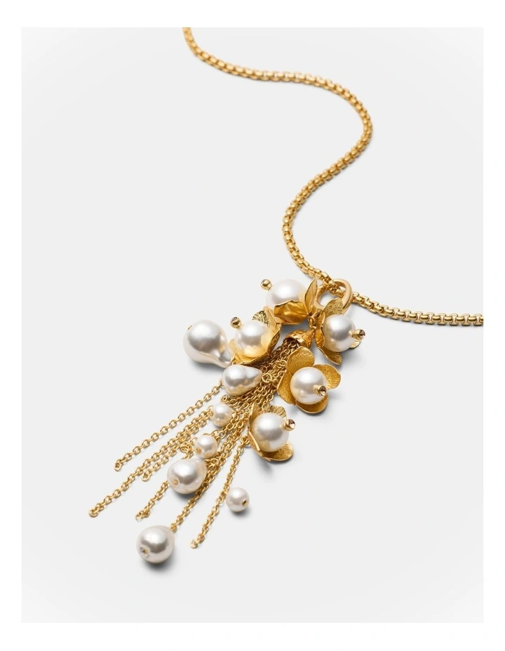 Florin Duo Necklace in Gold image 3