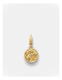 Florin Coin Charm in Gold