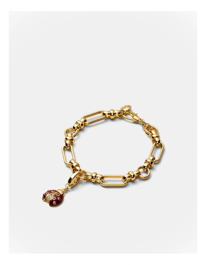 Lady Love Bug Charm in Bordeaux image 3