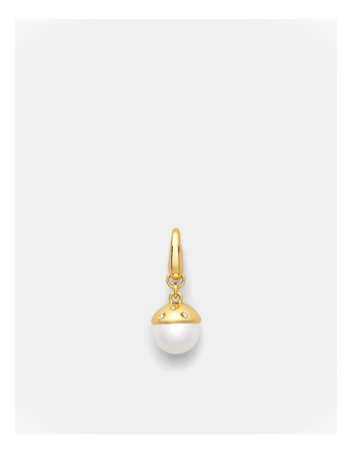 Westlyn Pearl Charm in Gold image 1
