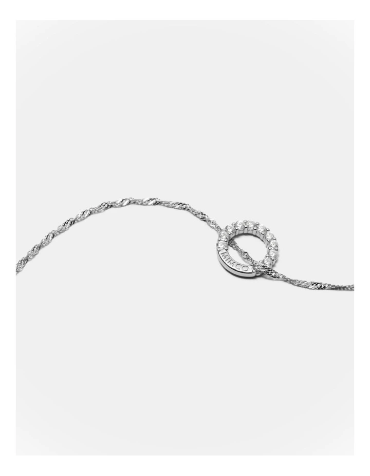 Nimbus Necklace in Silver image 3