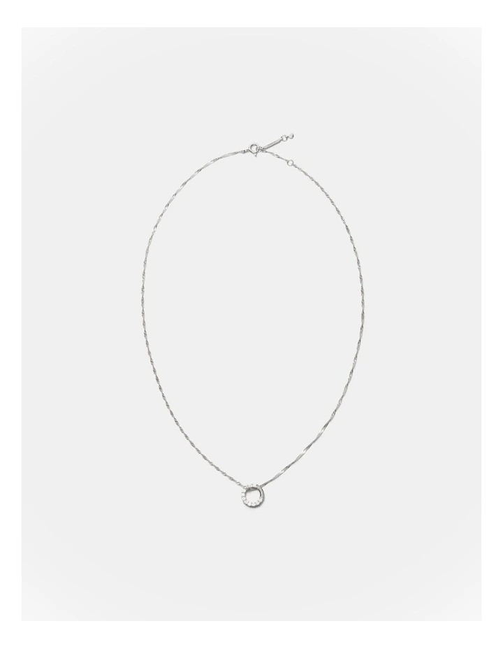 Nimbus Necklace in Silver image 4