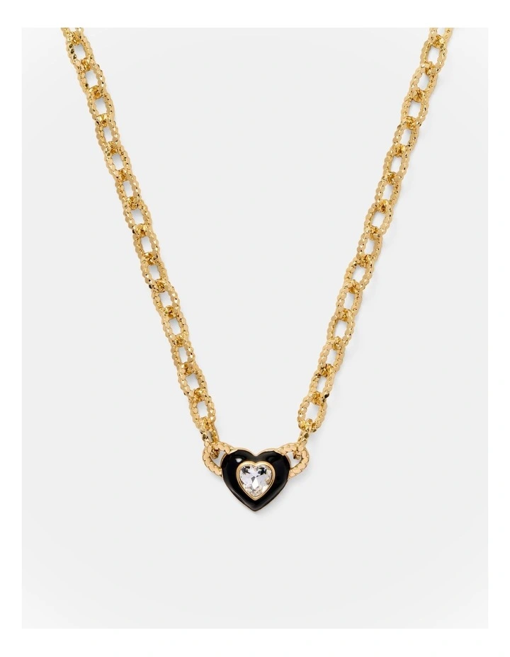 Loreta Necklace in Black image 1