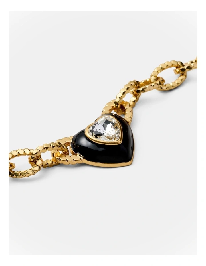 Loreta Necklace in Black image 3