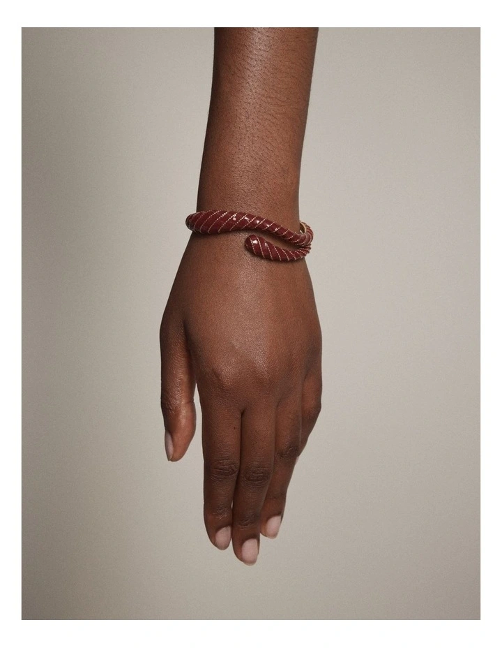 Calie Bangle in Bordeaux image 2