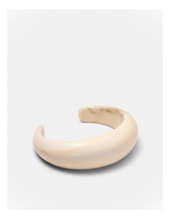 Lady M Cuff Bracelet in Cream