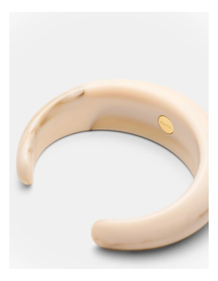 Lady M Cuff Bracelet in Cream image 3