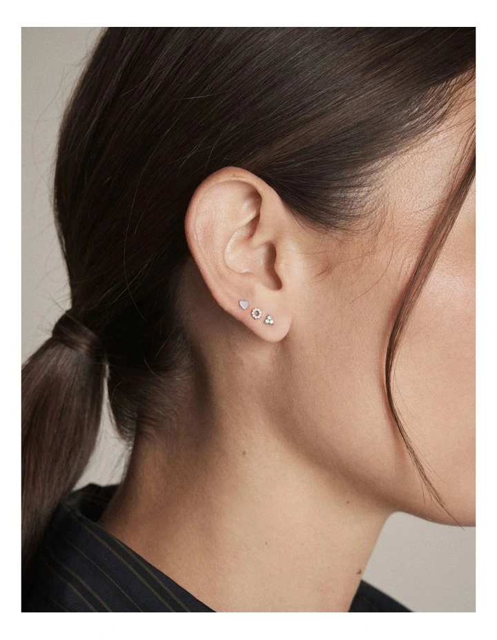 Nimbus Earrings Set in Silver image 2