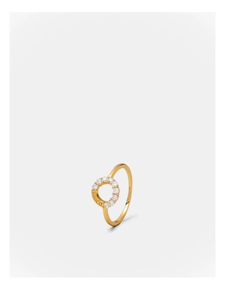 Ss Nimbus Ring in Gold image 2