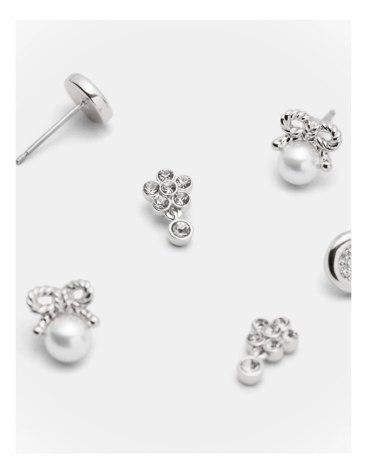 Delight Ear Set in Silver image 3