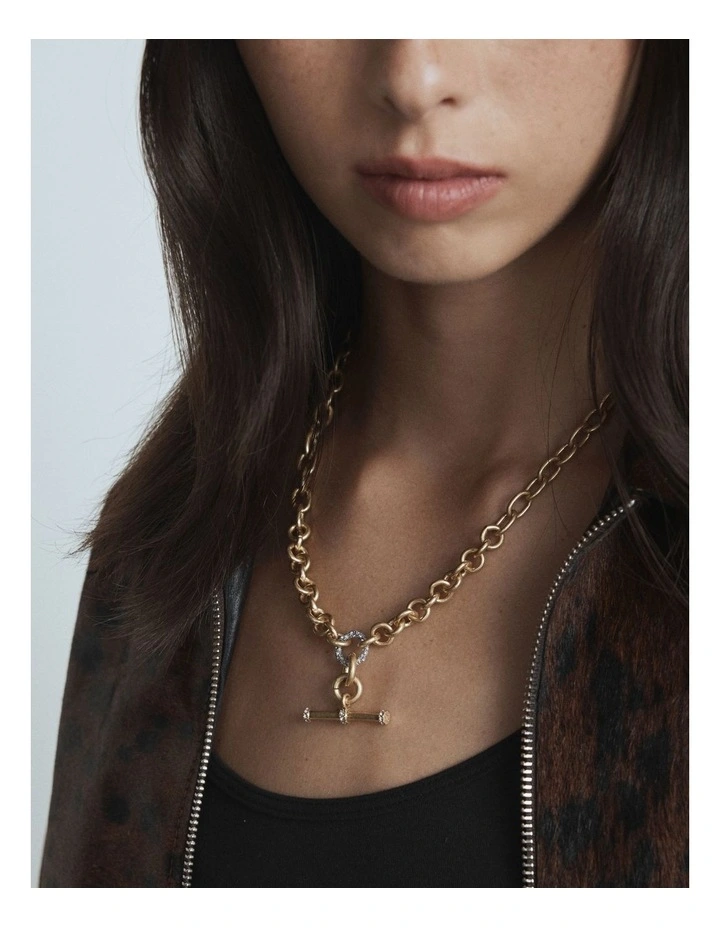 Enduring Necklace in Gold image 2